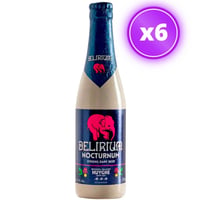6x Cerveza Delirium - Nocturnum Botella 330cc
