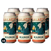 6x Cerveza Kairos Galactic Golden 473cc