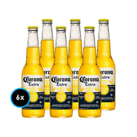 6x Cervezas Corona Extra en Botellas 330cc
