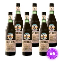 6x Fernet Branca Original 39˚ - 750ml