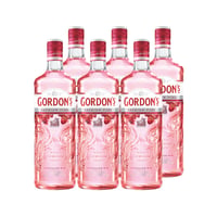 6x GIN GORDONS PINK 37,5° 700CC