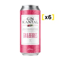 6x Gin Kantal Berries 473