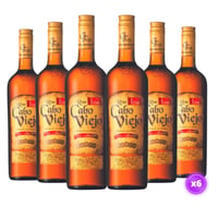 6x Ron Cabo Viejo - Añejado - 1L