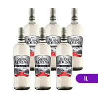 6x Ron Sierra Morena - Blanco - 1 Litro