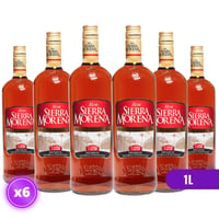 6x Ron Sierra Morena - Dorado - 1L