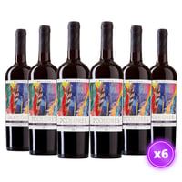 6x Vino 7 Colores Reserva - Carmenere/Cinsault - 750ml