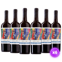 6x Vino 7 Colores Reserva - Merlot/Malbec - 750ml