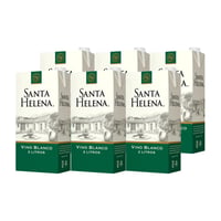 6x Vino Blanco Santa Helena 2000cc