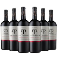 6x Vino Casas Patronales Reserva Cabernet Sauvignon - 750ml