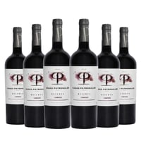 6x Vino Casas Patronales Reserva Carmenere - 750ml