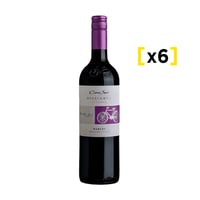 6x Vino Cono Sur Reserva Bicicleta Merlot Botella 750cc