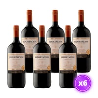 6x Vino Exportación Selecto - Carmenere Botellón 1.5L