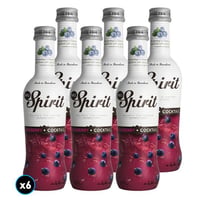 6x Vodka Spirit Blueberry 275cc 5.5°alc.