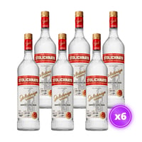 6x Vodka Stolichnaya Original - 750ml