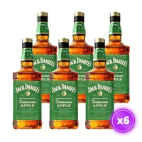 6x Whisky Jack Daniels Apple 750cc