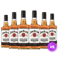 6x Whisky Jim Beam - Bourbon - 700ml
