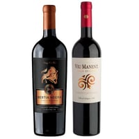 Bestia Negra + Viu Manent: 1x Vino Bestia Negra Cabernet Sauvignon 750cc + Vino Viu Manent Gran Reserva Cabernet Sauvignon 750cc