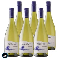 CAJA AMARAL RESERVA (Chardonnay): 6x Vino Amaral Reserva Chardonnay 750cc