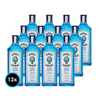CAJA BOMBAY SAPPHIRE: 12x Gin Bombay Sapphire 750cc 40º alc.