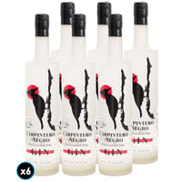 CAJA CARPINTERO NEGRO: 6x Gin Carpintero Negro 700cc 42.5ª alc.