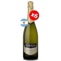 Caja de 6 Espumante Norton Extra Brut ( $6.990 c/u)