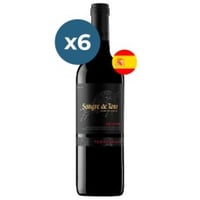 Caja de 6 Unidades Sangre de toro reserva tempranillo ($5.990 c/u) (f2)