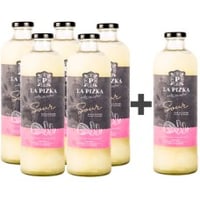 Caja de 6 unidades Sour Premium La Pizka 1.000cc SIN AZUCAR (PAGUE 5 LLEVE 6)