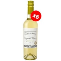 Caja de 6 Unidades Vino William Cole Vineyards Reserve Sauvignon Blanc ($3.990 c/u)