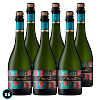 CAJA ESPUMANTE AMARANTA: 6x Espumante Amaranta Brut 750cc