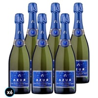 CAJA ESPUMANTE AZUR (Extra Brut): 6x Espumante Azur Extra Brut 750cc