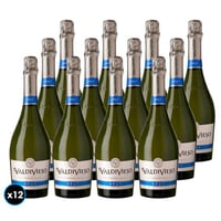 CAJA ESPUMANTE VALDIVIESO BRUT: 12x Espumante Valdivieso Brut 750cc