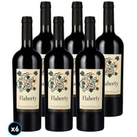 CAJA FLAHERTY ACONCAGUA (Blend): 6x Vino Flaherty Blend (SY/CS/PS/TE) Aconcagua 750cc