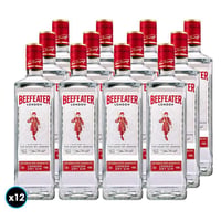 CAJA GIN BEEFEATER: 12x Gin Beefeater 750cc 40º alc.