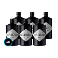 CAJA GIN HENDRICKS: 6x Gin Hendricks 700cc 41,4º alc.