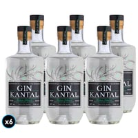 CAJA GIN KANTAL: 6x Gin Kantal 750cc 43º alc.
