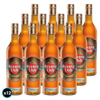 CAJA HAVANA CLUB ESPECIAL: 12x Ron Havana Club Especial 1 Litro 37,5°alc.
