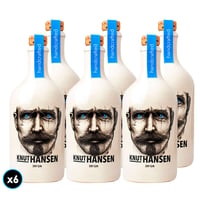 CAJA KNUT HANSEN: 6x Knut Hansen Dry Gin 500cc 42º alc.