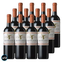 CAJA MONTES ALPHA (Cabernet Sauvignon): 12x Vino Montes Alpha Cabernet Sauvignon 750cc
