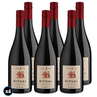 CAJA RITUAL PINOT NOIR: 6x Vino Ritual Pinot Noir Orgánico 750cc