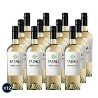 CAJA TABALI PEDREGOSO (Sauvignon Blanc): 12x Vino Tabali Pedregoso Gran Reserva Sauvignon Blanc 750cc