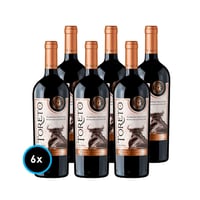 CAJA VINO TORETO GRAN RESERVA (Cabernet Sauvignon): 6x Vino Toreto Gran Reserva Cabernet Sauvignon 750cc