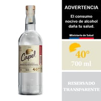 Capel Transparente 40° 700 Ml.