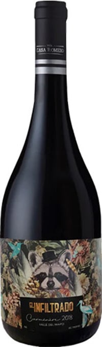 Casa Romero El Infiltrado Carmenere 2018