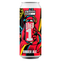 Cerveza Alameda Linea 1 Amber Ale Lata 473cc