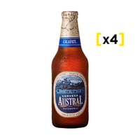 Cerveza Austral Calafate Botella 330 Cc X4