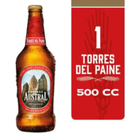 Cerveza Austral - Torres del Paine - Botella 500cc