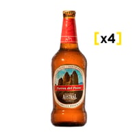 Cerveza Austral Torres Del Paine Helles Bock Botella 330cc X4