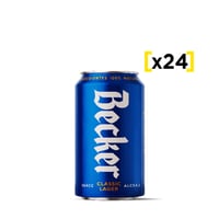 Cerveza Becker Lager Lata 354cc X24