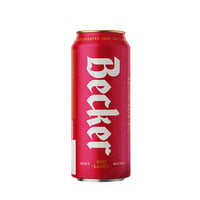 Cerveza Becker Roja Lata 473 Cc