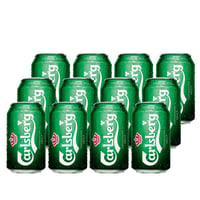 Cerveza Carlsberg Lager Lata 330cc X12